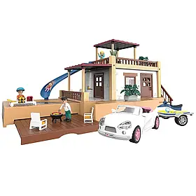 Ігровий набір Playtive PT-BH "Пляжний будиночок" зі світловими та звуковими ефектами 139 деталей (3_07298)