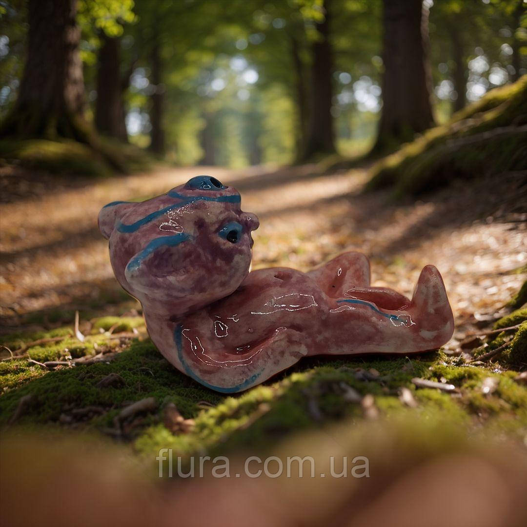 Фігурка ручної роботи керамічна, іграшка декоративна / Статуетка для дому з кераміки