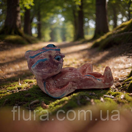 Фігурка ручної роботи керамічна, іграшка декоративна / Статуетка для дому з кераміки, фото 1