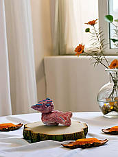 Фігурка ручної роботи керамічна, іграшка декоративна / Статуетка для дому з кераміки, фото 3