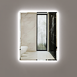 Дзеркало з LED підсвічуванням 900 х 700 мм., фото 2