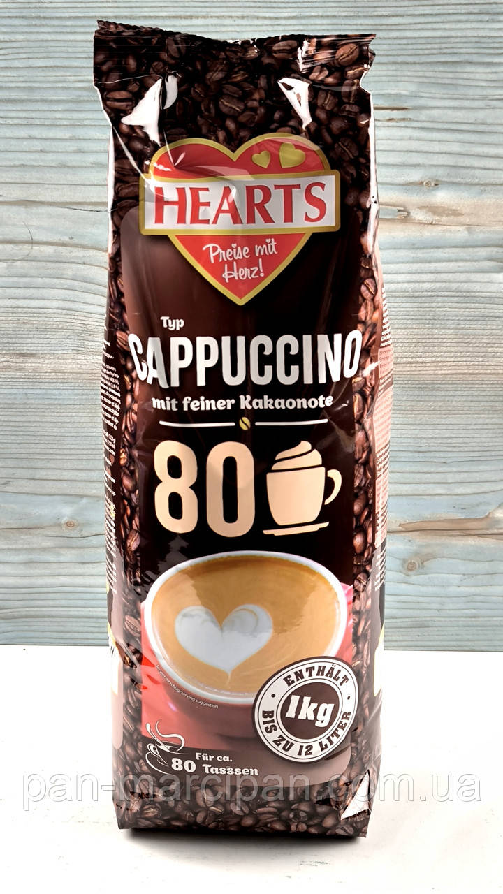 Капучино шоколадне Hearts Kakaonote 1 кг Німеччина, фото 1