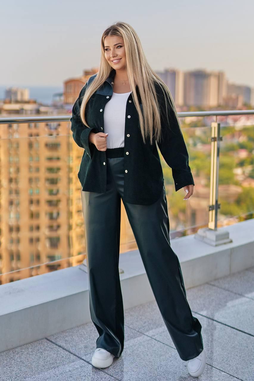 Костюм для пишних дам "Мікровельвет", фото 1