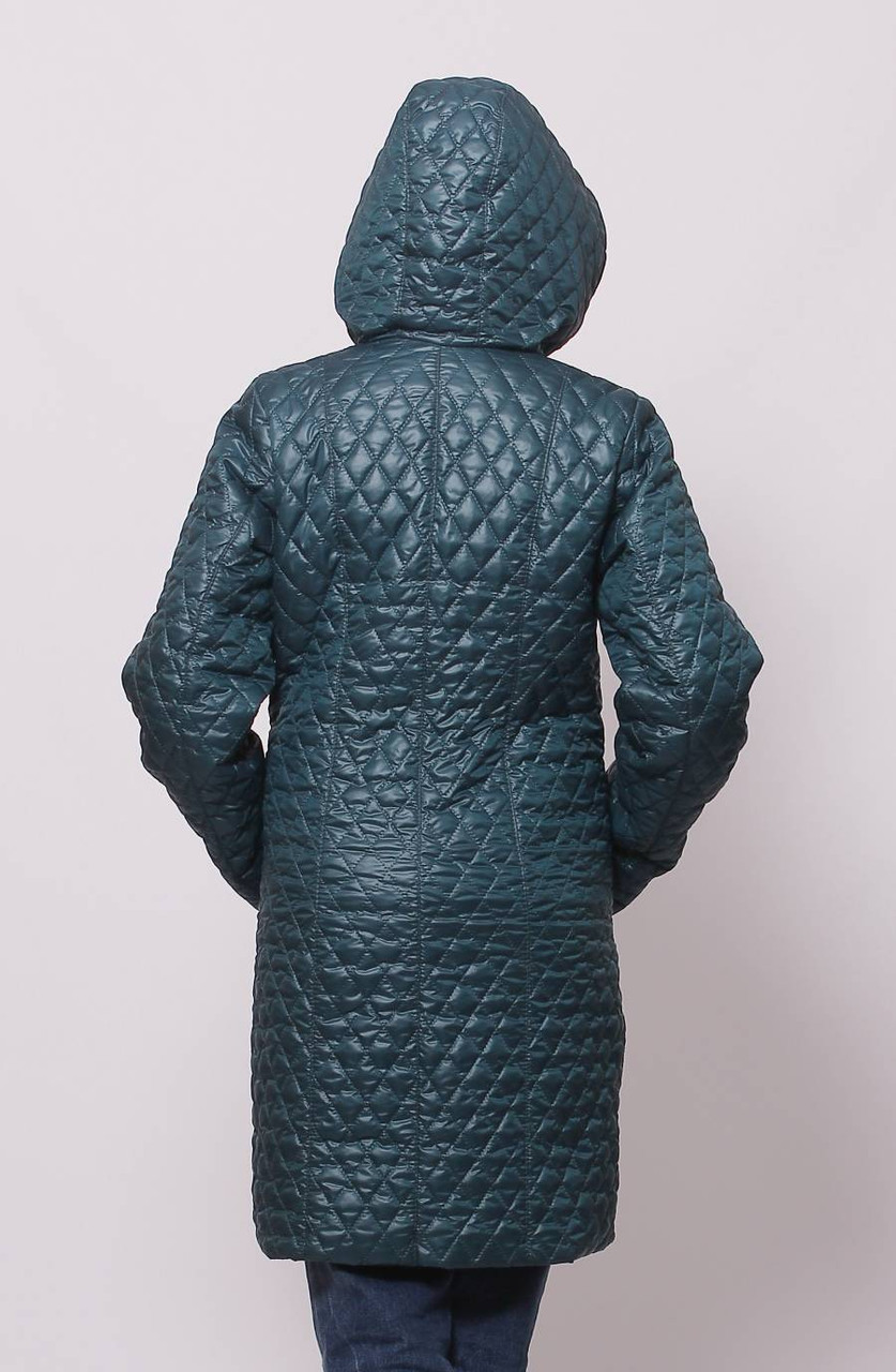 Жіноча демісезонна куртка ( КС-13 Бирюза) - фото 2 - id-p481076981