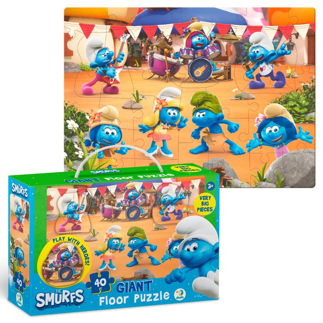 Гр Великий пазл на підлогу "Музика грає" 200619 (16) "DoDo", розмір зібраного пазла: 46 × 64 см, в к, фото 1