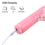 Подвійний вібратор з висуванням, стимулятор для піхви і клітора, інтимні іграшки для жінок, фото 6