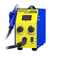 Термоповітряна станція Mechanic 957DW, 600W, 100-450°C, з дисплеєм