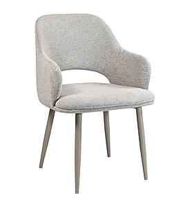 Стілець M-234 тканина льон + капучино TM Vetro Mebel