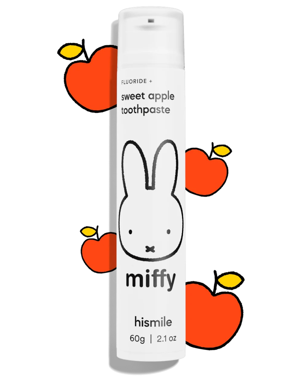 Зубна паста зі смаком солодкого яблука HiSmile Miffy Toothpaste, фото 1
