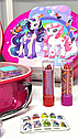 Набір косметики для дівчаток B510 з сумкою, на 31 елементи, Малинова, фото 4