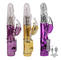 Вибратор с двойной стимуляцией, интимные игрушки для женщин