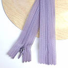 Потаємна блискавка 25см Китай нейлонова основа колір бузковий