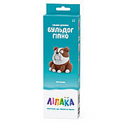 Набор самозатвердевающего пластилина ЛИПАКА – СОБАКИ-ДРУЗЬЯ: БУЛЬДОГ ГИПНО