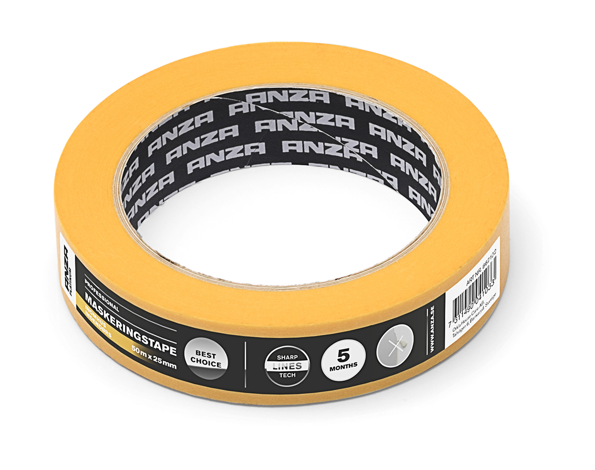 Стрічка малярна Anza Elite pro 50м*25мм