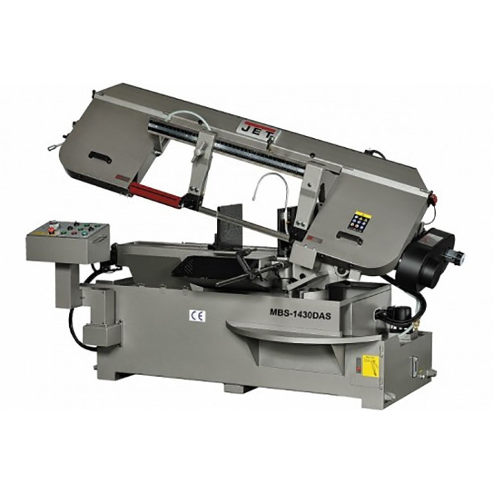 Стрічкопильний верстат по металу 400 В (3.75 кВт) JET MBS-1430DAS, фото 1