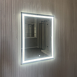 Дзеркало з LED підсвічуванням та сенсорним вимикачем 900 х 700 мм., фото 2