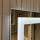 Дзеркало з LED підсвічуванням та сенсорним вимикачем 900 х 700 мм., фото 5