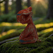 Фігурка ручної роботи керамічна, іграшка декоративна / Статуетка для дому з кераміки, фото 2