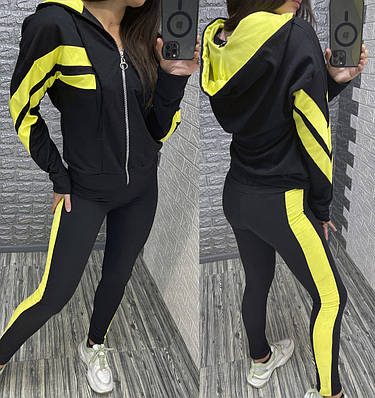 Костюм жіночий з лампасами,РОЗМІР ТІЛЬКИ 42(S)