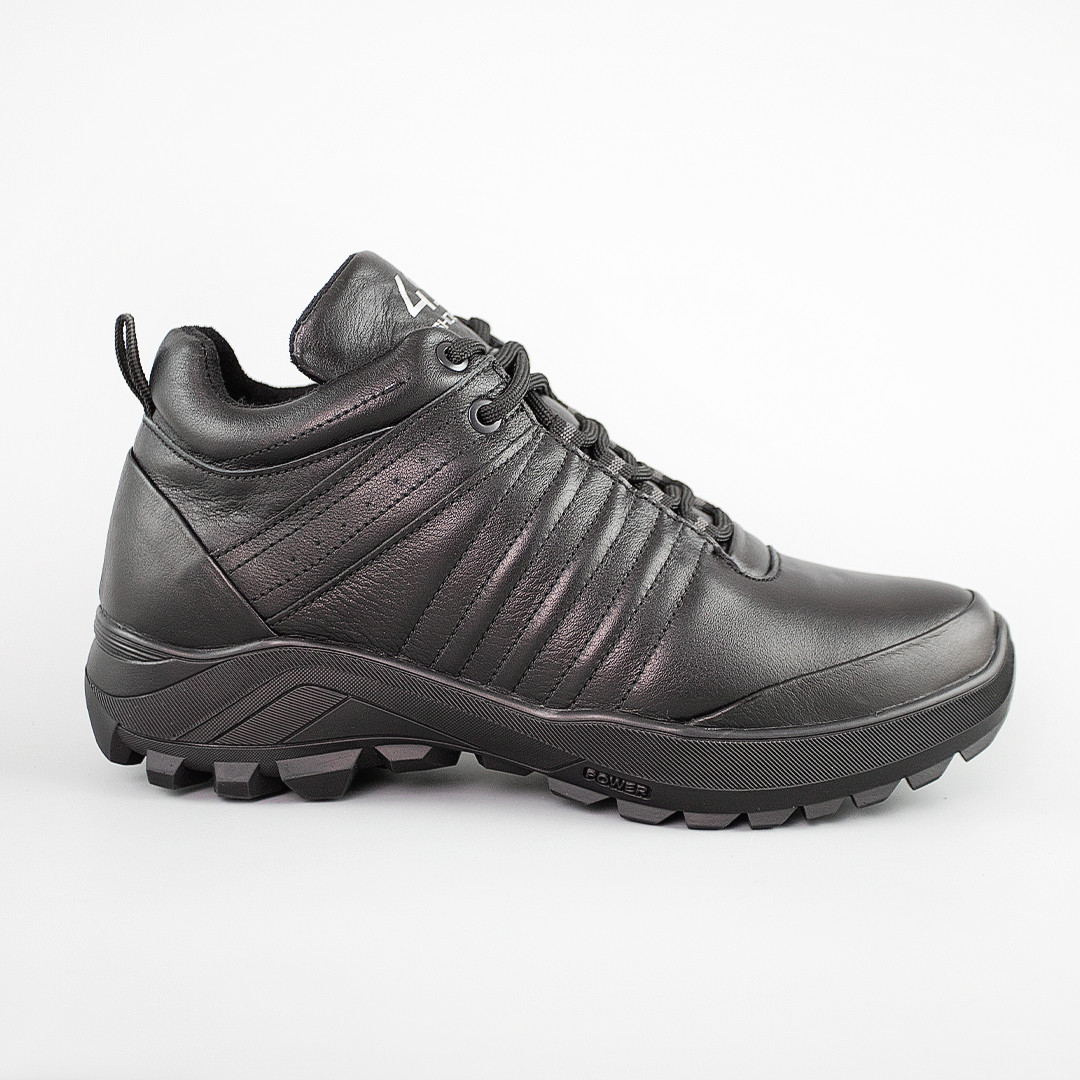 Черевики чоловічі шкіряні 593029 Чорні, фото 1