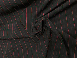 Костюмка Принт прошита Смужка червона