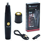 Тример для носа та вух 2 насадки, від USB, SURKER SK-288 / Пристрій для видалення волосся в носі, фото 9