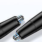 Тример для носа та вух 2 насадки, від USB, SURKER SK-288 / Пристрій для видалення волосся в носі, фото 6