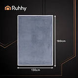 Електрична ковдра Ruhhy 26225, 180×130см, 120 Вт, 10 режимів, таймер, пульт, фото 2