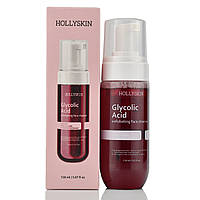 Відлущувальна пінка для обличчя з гліколевою кислотою та кленовим соком Glycolic Acid Hollyskin 150 мл