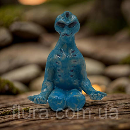 Керамічна фігурка ручної роботи / Статуетка для декору з кераміки, талісман для дому, фото 1