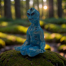 Керамічна фігурка ручної роботи / Статуетка для декору з кераміки, талісман для дому, фото 2