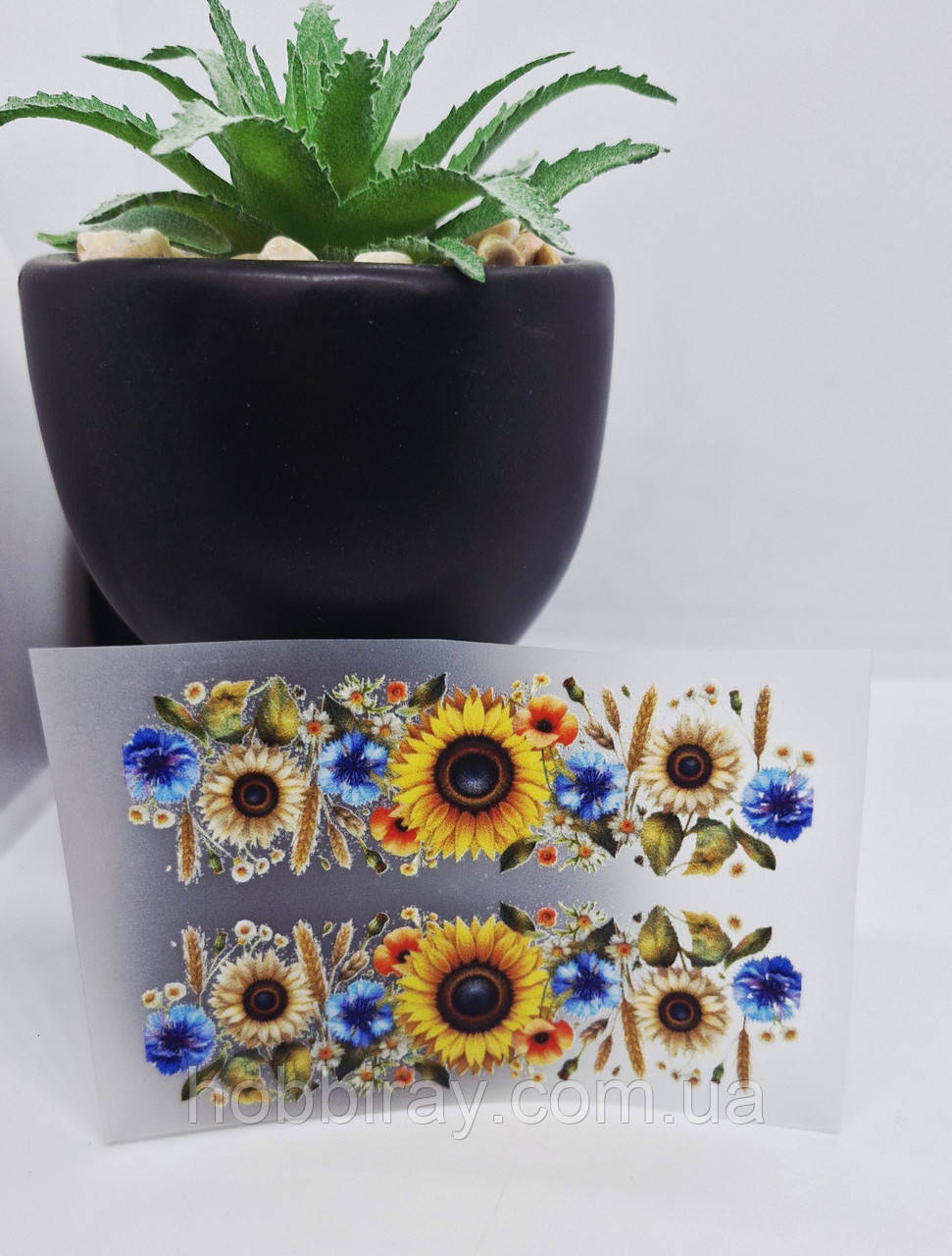 Термо наліпки для переносу на стрічки.  2шт.  Розмір 7*2,5см., фото 1