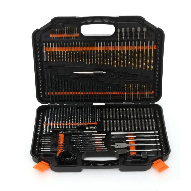 Комплект свердл та біт по металу/бетону/дереву Kraft&Dele KD999