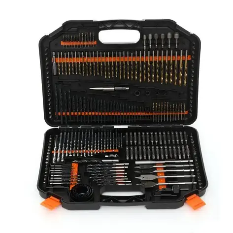 Комплект свердл та біт по металу/бетону/дереву Kraft&Dele KD999, фото 1