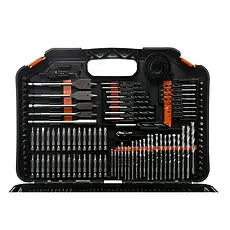 Комплект свердл та біт по металу/бетону/дереву Kraft&Dele KD999, фото 4