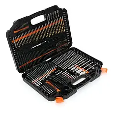 Комплект свердл та біт по металу/бетону/дереву Kraft&Dele KD999, фото 3