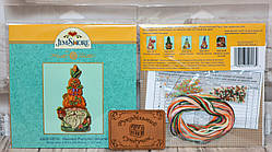 Набір для вишивання "Harvest Pumpkin Gnome // Гном гарбузового врожаю" Mill Hill JS202515