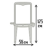 Двосторонній мольберт "Літери та цифри", з боксами для аксес. та палітрою для фарб (7600410106), фото 2