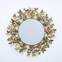 Настінне дзеркало Вінок слави зі скла та металу