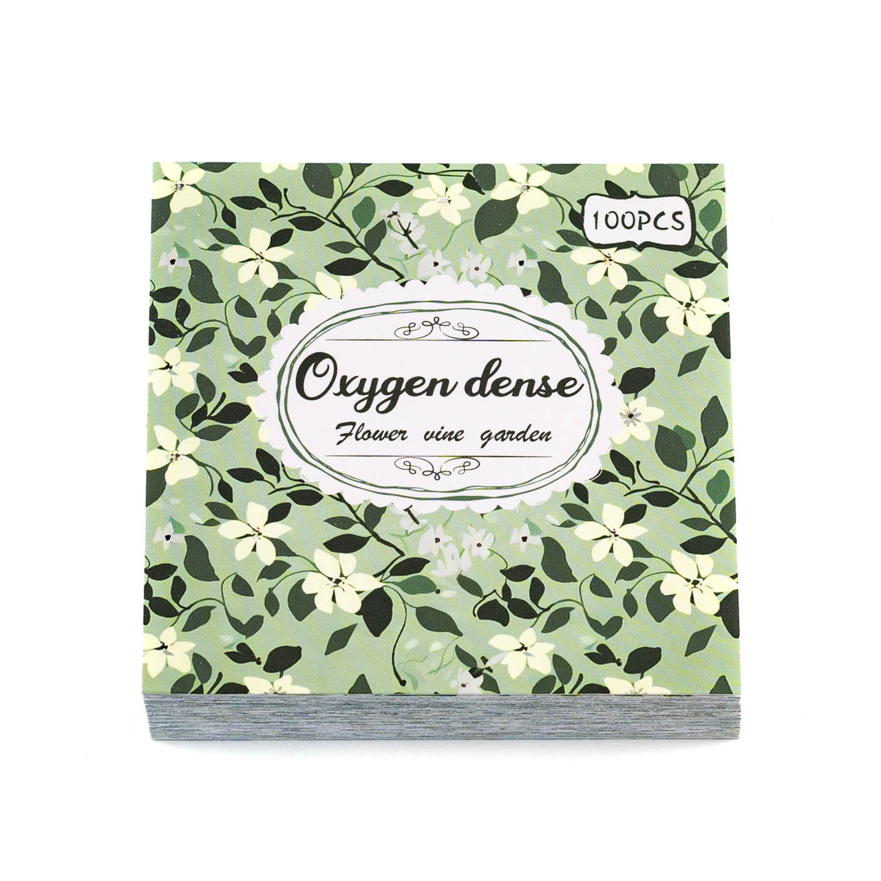 Вінтажний папір для скрапбукінгу Зелень 100 листів KRK040, фото 1