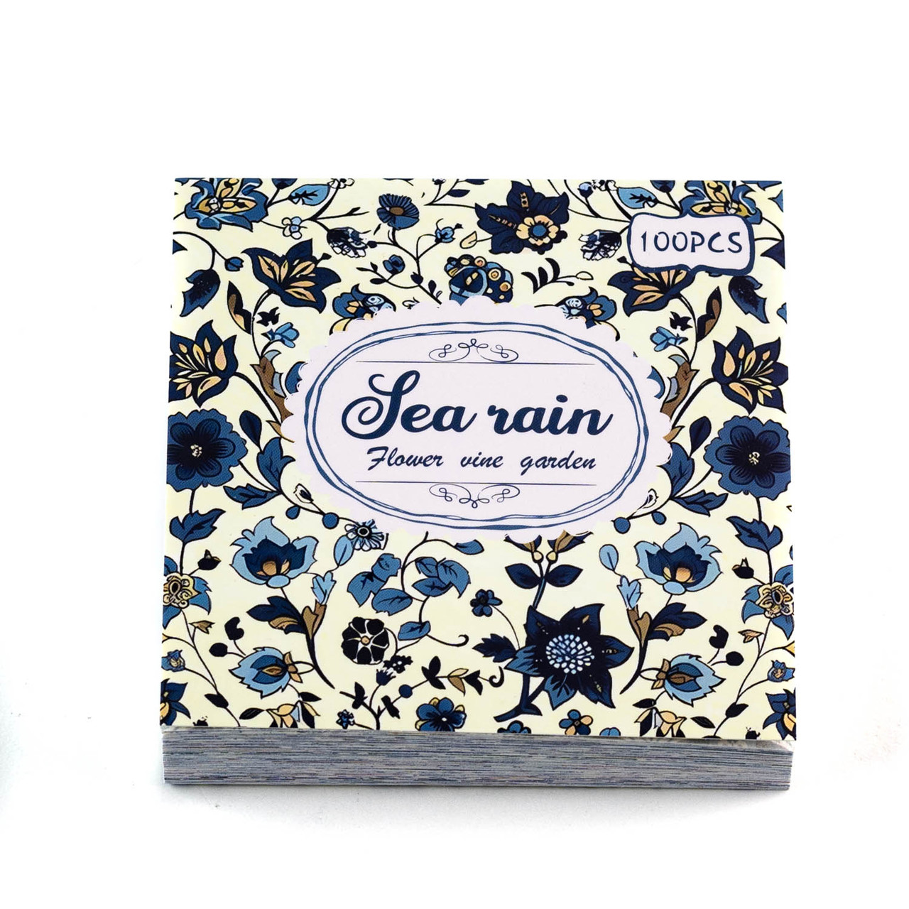 Вінтажний папір для скрапбукінгу Квіти 100 листів KRK042, фото 1