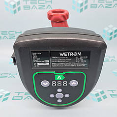 Насос циркуляційний енергозберігаючий 50-130Вт Hmax 8м Qmax 100л/хв Ø1½″ 180мм + гайки Ø1″ WETRON (774362)