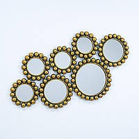 Настінний декор Дзеркала з металу 109.5 х 3 х 57 см