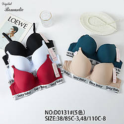 Жіночий бюстгальтер "Фабричний Китай" (В упаковці 1 колір) Розмір: 38/85- 48/110 ч.C (11219)