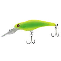 Воблер Evergreen Spin-Move Shad 55SP 5г 139 Lime Fire