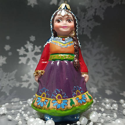 Ялинкова іграшка Східна Красуня в Самаркандському вбранні Snegka Poland, фото 1