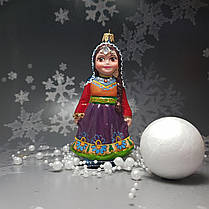 Ялинкова іграшка Східна Красуня в Самаркандському вбранні Snegka Poland, фото 5