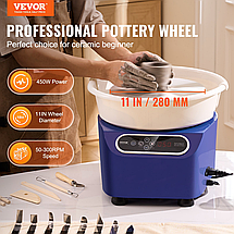 Верстат VEVOR для майстер класів чашки тарілки декор 450 Вт, фото 4