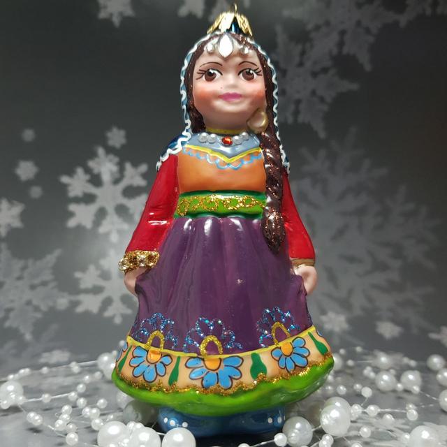 Ялинкова іграшка Східна Красуня в Самаркандському вбранні Snegka Poland Ялинкова іграшка Східна Красуня в Самаркандському вбранні Snegka Poland