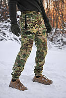 Військові штани піксель чоловічі тактичні брюки з високою міцністю зі вбудованими наколінниками ЗСУ піксель ріп стоп